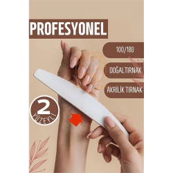 Mey İthalat® Tırnak Törpüsü 100/180 Grid Profesyonel 721175