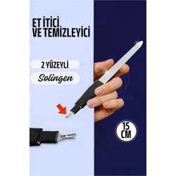 Mey İthalat® Tırnak Törpüsü Et İticili Et Kesici Çelik Solingen Profesyonel 721179