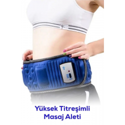 Mey İthalat® Titreşimli Masaj Kemeri- Kas Gevşetici Masaj Aleti Ve Vücut Şekillendirme Cihazı