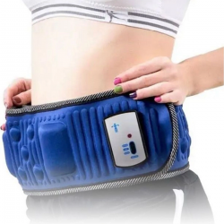 Mey İthalat® Titreşimli Masaj Kemeri- Kas Gevşetici Masaj Aleti Ve Vücut Şekillendirme Cihazı