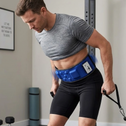 Mey İthalat® Titreşimli Zayıflama Kemeri Masaj Özellikli Göbek Toparlayıcı Kemer