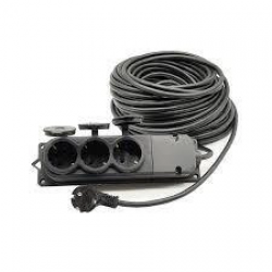 Mey İthalat® Topart 01556 10 Metre Grup Prizli Uzatma 3X2,5 Kablo