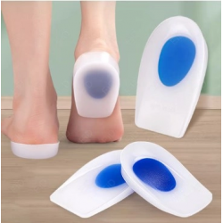 Mey İthalat® Topuk Silikonu Mavi Beyaz Büyük Boy Erkek