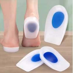 Mey İthalat® Topuk Silikonu Mavi Beyaz Büyük Boy Erkek