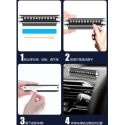 Mey İthalat® Torpido Üstü Silindir Numaratör Lüx 4 Renk