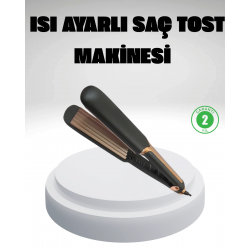 Mey İthalat® Tost Model Saç Maşası 220°C Hızlı Isınan