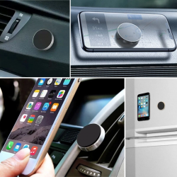 Mey İthalat®  Tüm Modellerle Uyumlu Manyetik Araç İçi Telefon Tutucu Çok Amaçlı Güçlü Mıknatıs Tutucu
