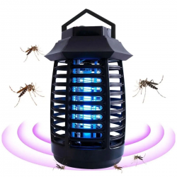 Mey İthalat®  Tutma ve Asma Saplı Ledli Sinek Makinası 2W Sinek Öldürücü UV Mor Işıklı Aparat