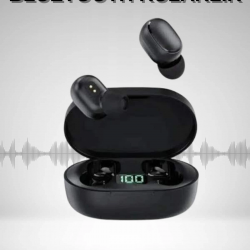 Mey İthalat® TWS Bluetooth Kulaklık Kulak İçi Kablosuz Dijital Göstergeli Çağrı Cevaplayabilen
