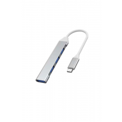 Mey İthalat® Type-C USB Çoklayıcı Hub | 1x USB 3.0 + 3x USB 2.0 | Yüksek Hızlı Dönüştürücü Adaptö