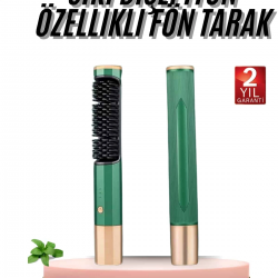 Mey İthalat® Üflemeli Saç Düzleştirici Fön Tarak Yüksek Isı Ayarlı İyon Özellikli