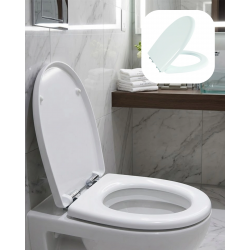 Mey İthalat® Universal Klozet Kapak Seti Kaydırmaz Alt Yüzey Kolay Temizlik Banyo Aksesuarı