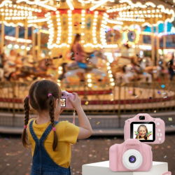 Mey İthalat® USB Bağlantılı Mini HD Kamera Video Fotoğraf Çekimli Şarj Edilebilir