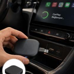Mey İthalat® USB Girişli Tak Çalıştır Kablosuz Android Auto Cihazı Yeni Nesil