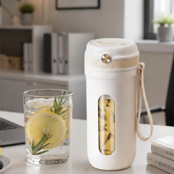 Mey İthalat® USB Şarjlı Mini Smoothie Blender Pratik Meyve Karıştırıcı 350 ML