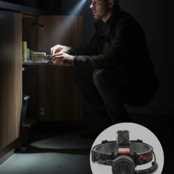 Mey İthalat® USB Type C Şarjlı Sensörlü Kafa Lambası Uzun Ömürlü Batarya