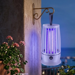 Mey İthalat® UV Işıklı Elektrikli Böcek Öldürücü Lamba Gece Lambalı Sessiz ve Güvenli Kullanım