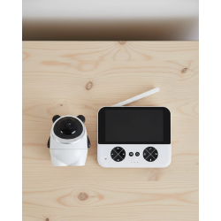 Mey İthalat® Uzaktan Kontrollü HD Bebek Kamerası Zoom ve Sıcaklık Sensörlü