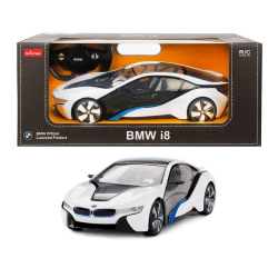 Mey İthalat® UZAKTAN KUMANDALI 1/14 BMW İ8 2.4 GHZ IŞIKLI BEYAZ