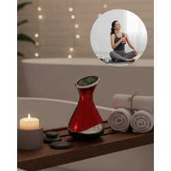 Mey İthalat® Vakumlu Isıtmalı Elektrikli Kupa Masaj Cihazı Derin Doku Rahatlatıcı