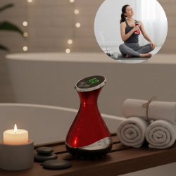 Mey İthalat® Vakumlu Isıtmalı Elektrikli Kupa Masaj Cihazı Derin Doku Rahatlatıcı