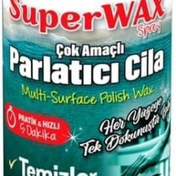 Mey İthalat® Vodaseal Süper Wax Çok Amaçlı Parlatıcı Cila 500 ml