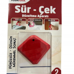 Mey İthalat® Vodatool Sür Çek Silikon Mastik Düzeltme Aparatı