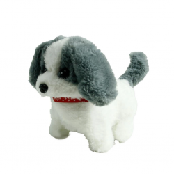 Mey İthalat® VRD10642 PELUŞ EVCİL KÖPEK SESLİ HAREKETLİ