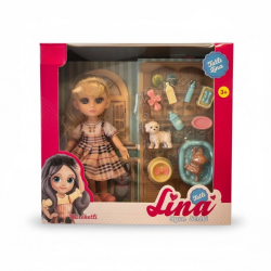 Mey İthalat® VRD10658 KUT AKSESUARLI TATLI LİNA BEBEK