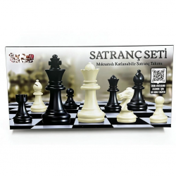 Mey İthalat® VRD10660 MIKNATISLI KATLANABİLİR SATRANÇ