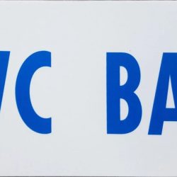 Mey İthalat® Wc Bay Uyarı Levhası 12,5x25 KOD: DEK 1783