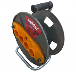 Mey İthalat® Welder Seyyar Boş Makara 4 Prizli
