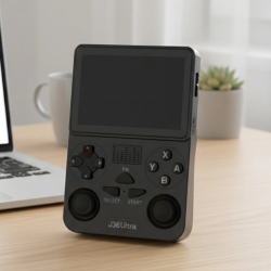 Mey İthalat® Wi-Fi Özellikli Taşınabilir Retro Oyun Konsolu Analog Joystickli