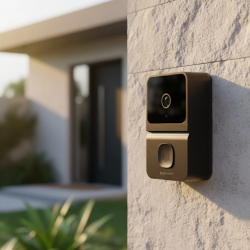 Mey İthalat® WiFi Akıllı Kapı Zili 85 Derece Geniş Açı Android iOS Uyumlu