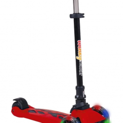 Mey İthalat® WSC1-I WİNKY 5+ SCOOTER IŞIKLI KIRMIZI 90KG