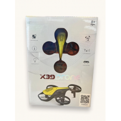 Mey İthalat® X39 UZAKTAN KUMANDALI 4 PERVANELİ DRONE