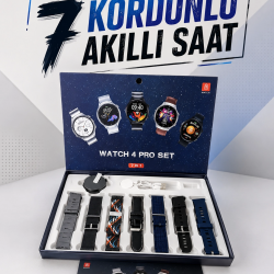 Mey İthalat® Yeni Nesil Akıllı Saat 2024 Model Uyku ve Sağlık Takibi Bluetooth Bağlantılı