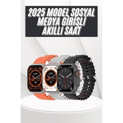 Mey İthalat® Yeni Nesil Akıllı Saat Uyku ve Sağlık Takibi Titeşimli Sesli Arama Mesaj ve Bildirim Görme