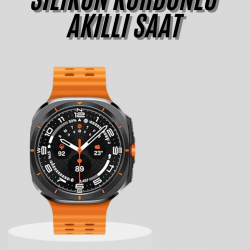 Mey İthalat® Yeni Nesil Çağrı Cevaplayabilen 47 MM Titreşimli Çok Fonksiyonlu Akıllı Saat