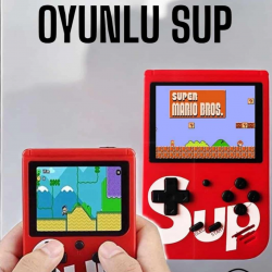 Mey İthalat® Yeni Nesil Çocuklara Özel SUP 400 Oyunlu Mini El Konsolu