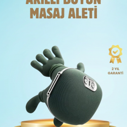 Mey İthalat® Yeni Nesil Isıtmalı Boyun ve Omuz Masaj Aleti Kablosuz Rahatlatıcı