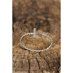 Mey İthalat® Yeni Sezon Geometrik Tasarımlı Erkek Kelepçe Bileklik