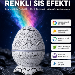 Mey İthalat® Yıldız Gökyüzü Efektli Çok Modlu Gece Işığı