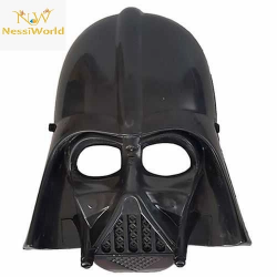 Mey İthalat® Yıldız Savaşları Maskesi Darth Vader Maskesi Siyah Renk