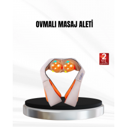 Mey İthalat® Yoğurmalı Isıtmalı Masaj Aleti – Ev, Ofis ve Araç Kullanımına Uygun, Çok Bölgeli Masaj Sistemi