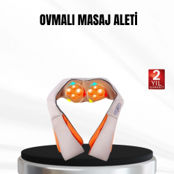 Mey İthalat® Yoğurmalı Isıtmalı Masaj Aleti – Ev, Ofis ve Araç Kullanımına Uygun, Çok Bölgeli Masaj Sistemi