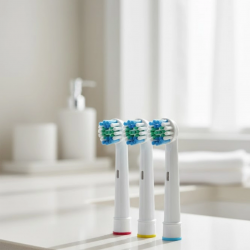 Mey İthalat® Yumuşak Kıllı Elektrikli Diş Fırçası Yedek Başlık Seti 4’lü