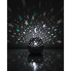 Mey İthalat® Zaman Ayarlı Fişli Yıldız Projektör Ortam Lambası