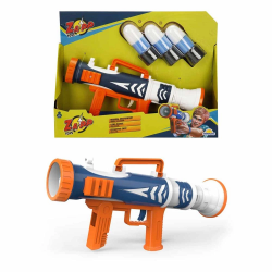 Mey İthalat® Zapp Toys Victory 3 Mermili Sünger Dart Atan Silah 25 cm