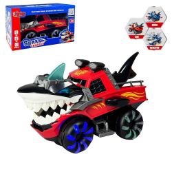 Mey İthalat® ZR171 IŞIKLI MÜZİKLİ HAREKETLİ KÖPEKBALIĞI ARABA